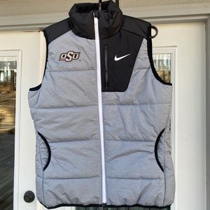 Nike OSU Puffer Vest NWOT